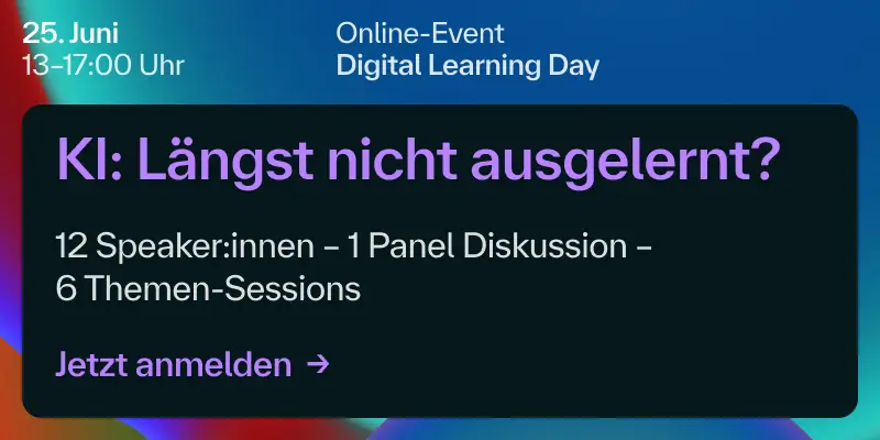 AI webinar: Digital Learning Day