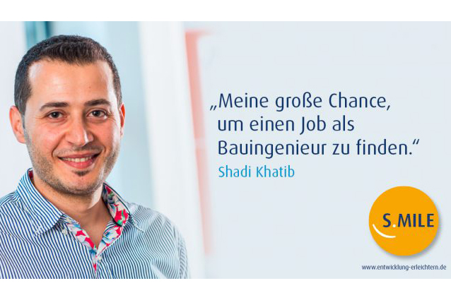 s.mile erleichtert Entwicklung: Shadi Khatib/>
				</a>
				<span class=